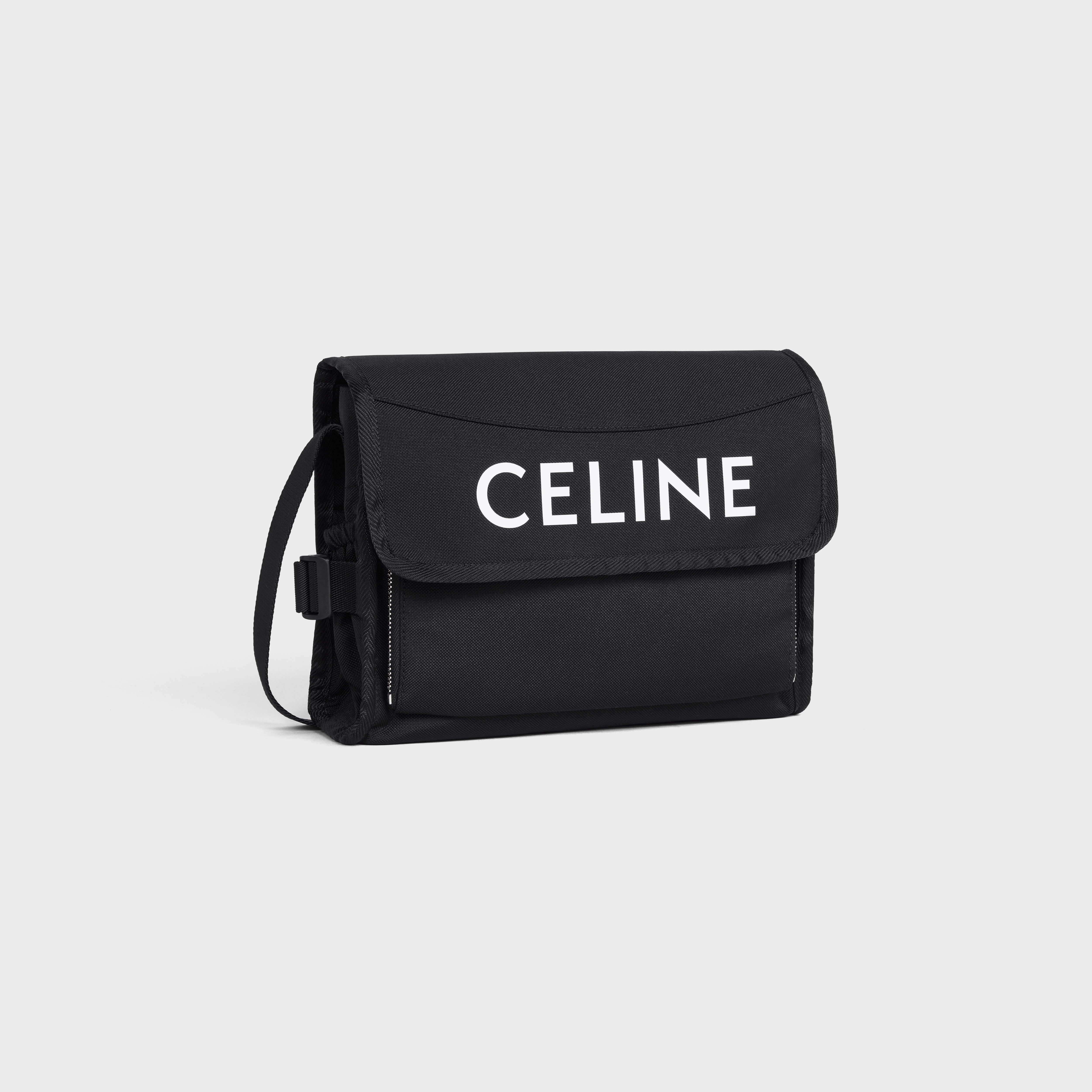 small messenger trekking in nylon with celine print - 2