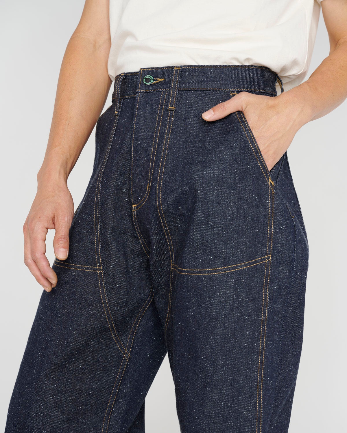 Type 02 14.1oz Selvedge Denim - Indigo - 13