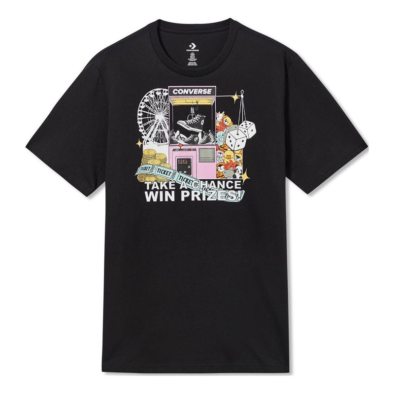 Converse Claw Machine Graphic Tee 'Black' 10023457-A01 - 1