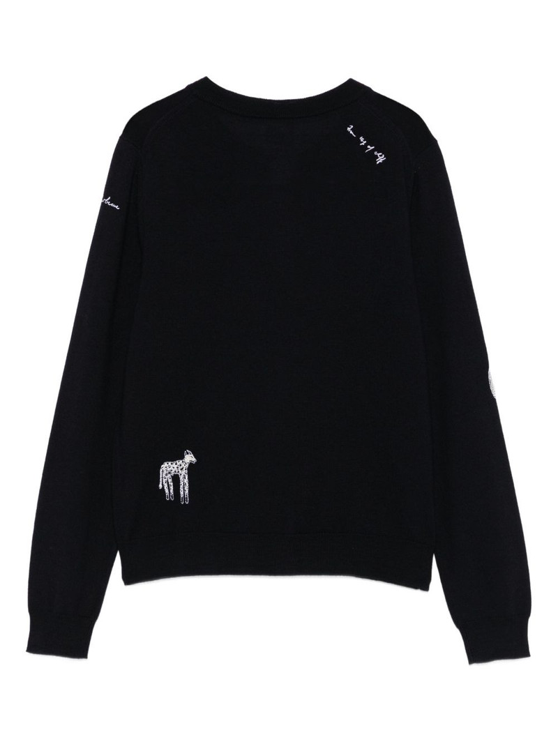 Paul Smith embroidered cardigan outlook