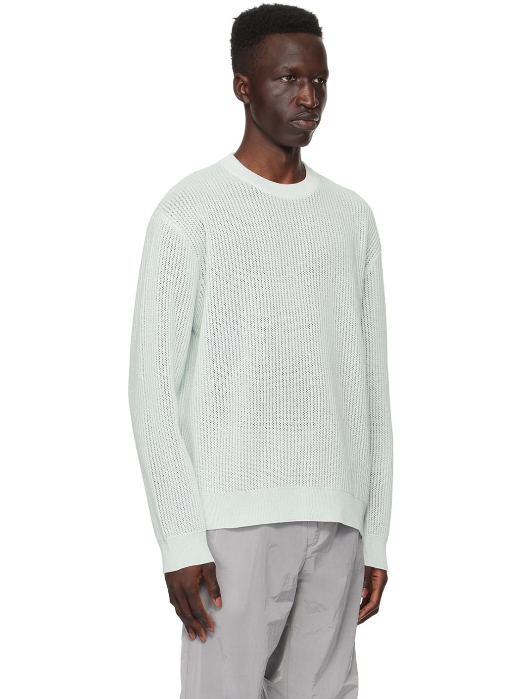 Blue Crewneck Sweater - 2