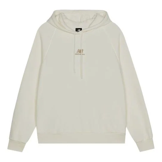 (WMNS) New Balance Lifestyle Classic Hoodie 'Beige' AWT13347-SST - 1