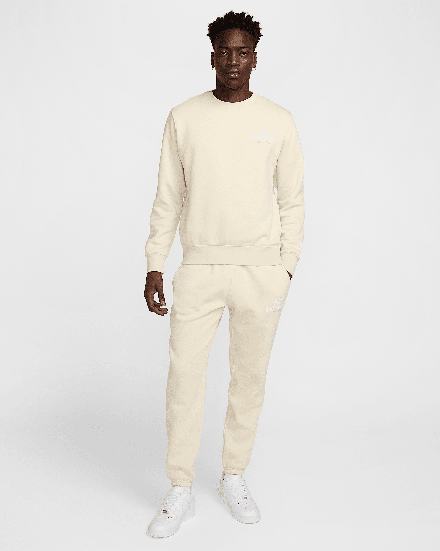 Nike Club Men's Fleece Crew - 5
