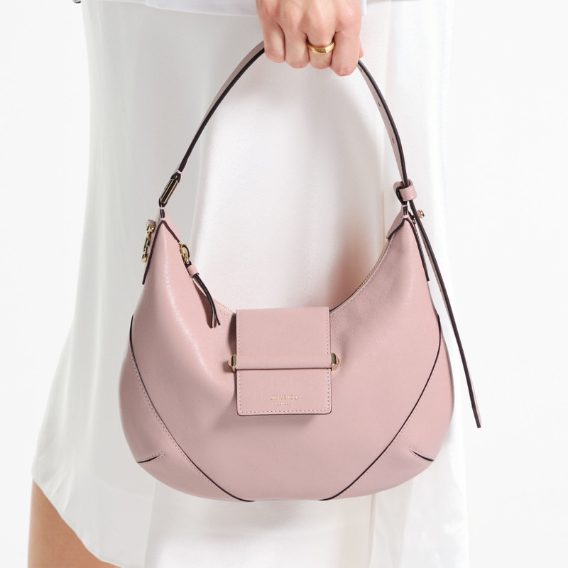 JIMMY CHOO Bar Hobo Small
Rose Biker Leather Shoulder Bag outlook