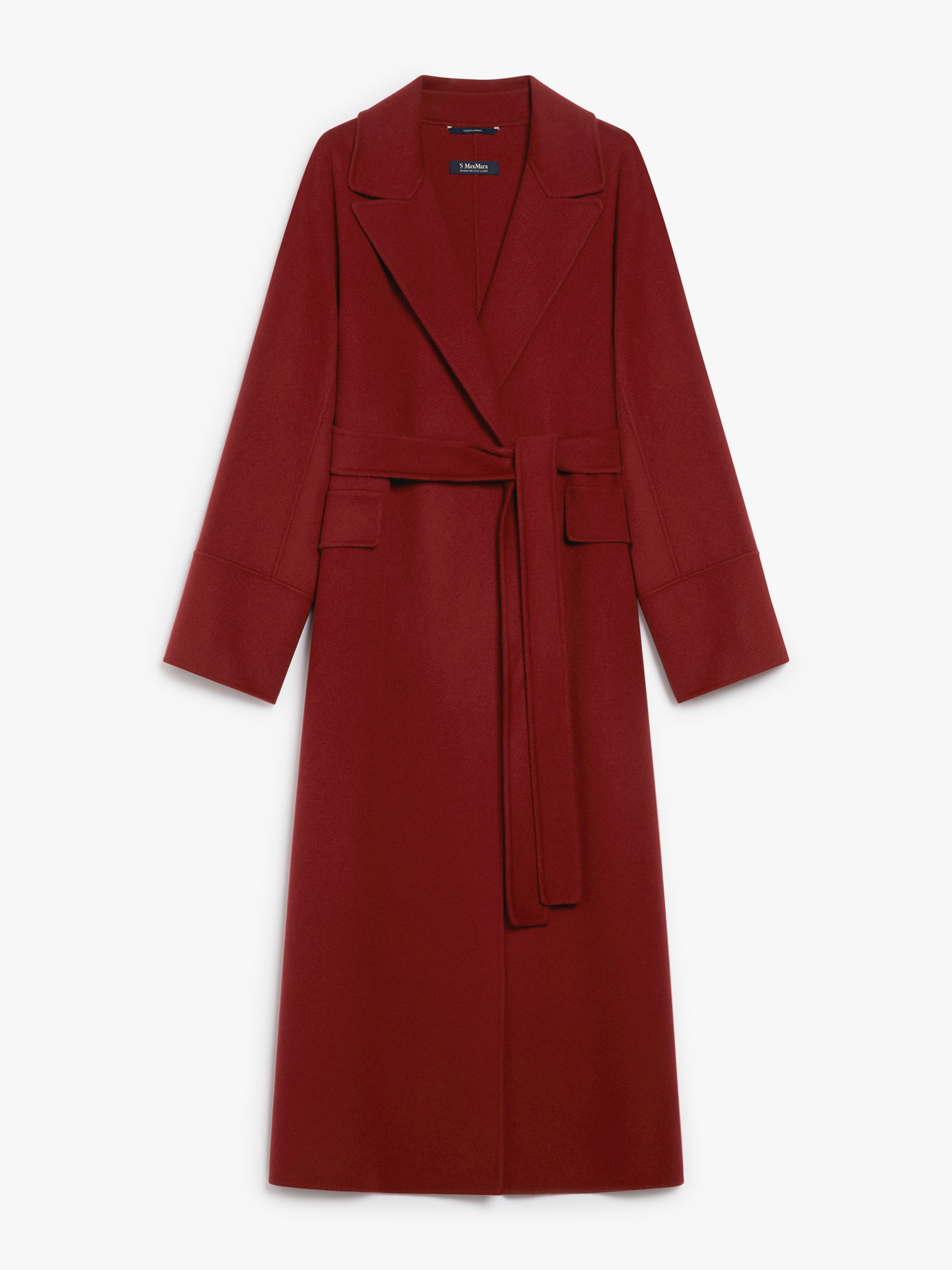 Max Mara MALIKA Wool wrap coat | REVERSIBLE