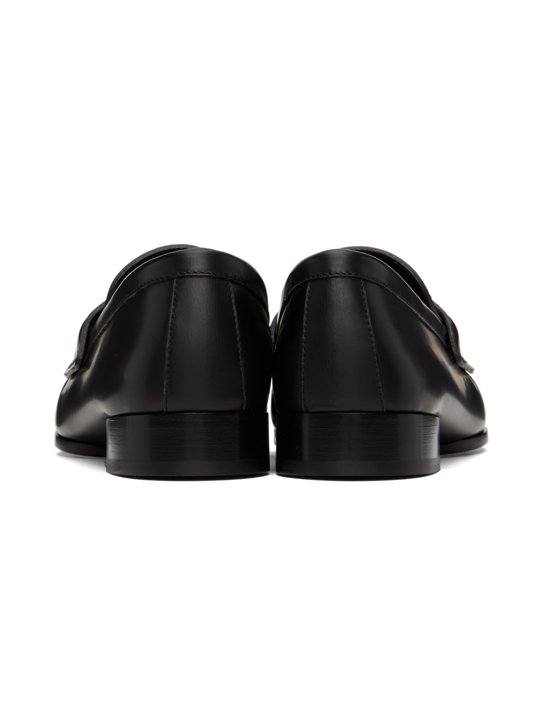 Black 4G Leather Loafers - 2