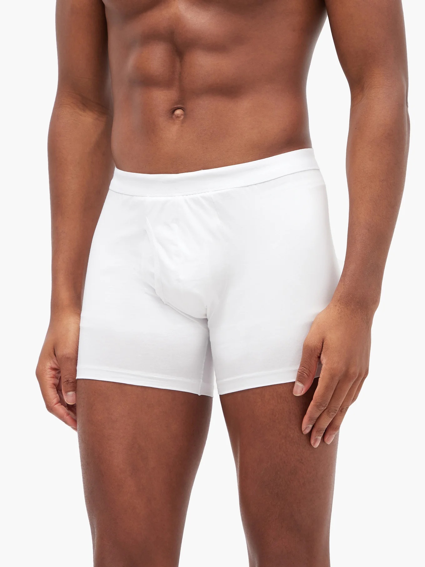 Jack logo-waistband stretch-cotton boxer briefs - 2