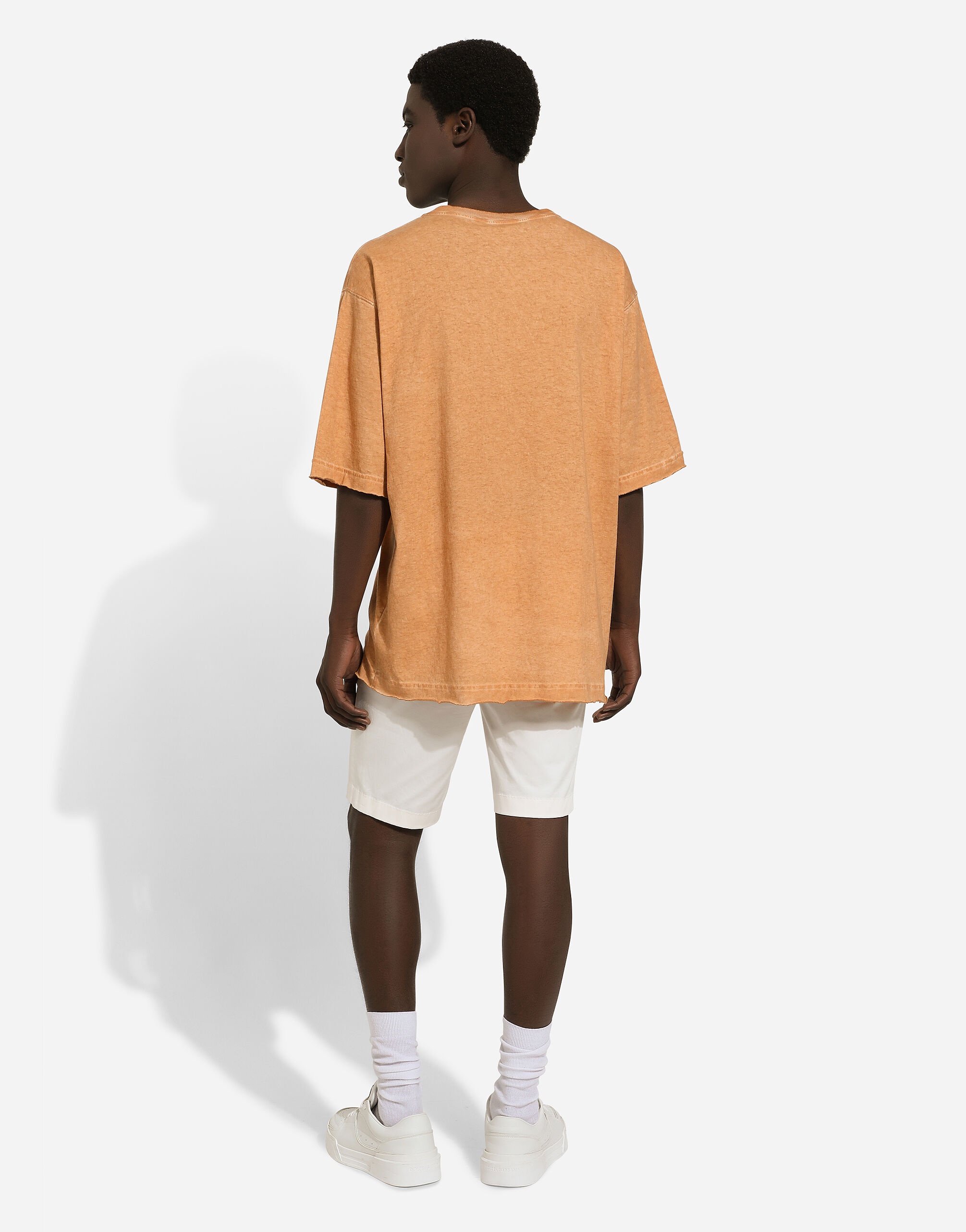 Stretch cotton shorts - 3