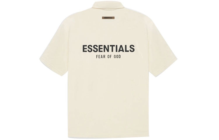 Fear of God Essentials SS21 Polo Shirt 'Buttercream' FOG-SS21-552 - 3