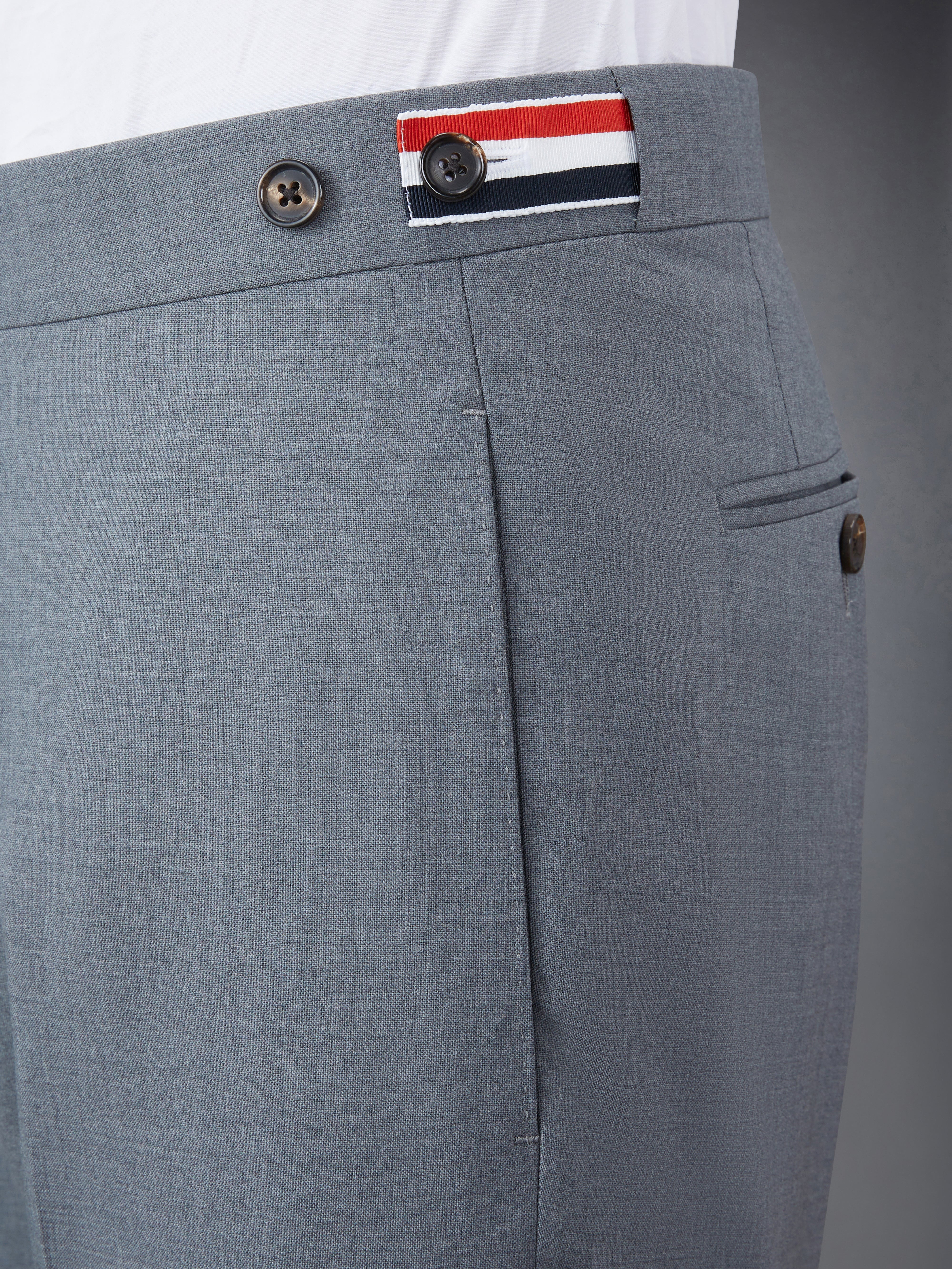 PLAIN WEAVE 4-BAR LOW RISE SHORTS - 5