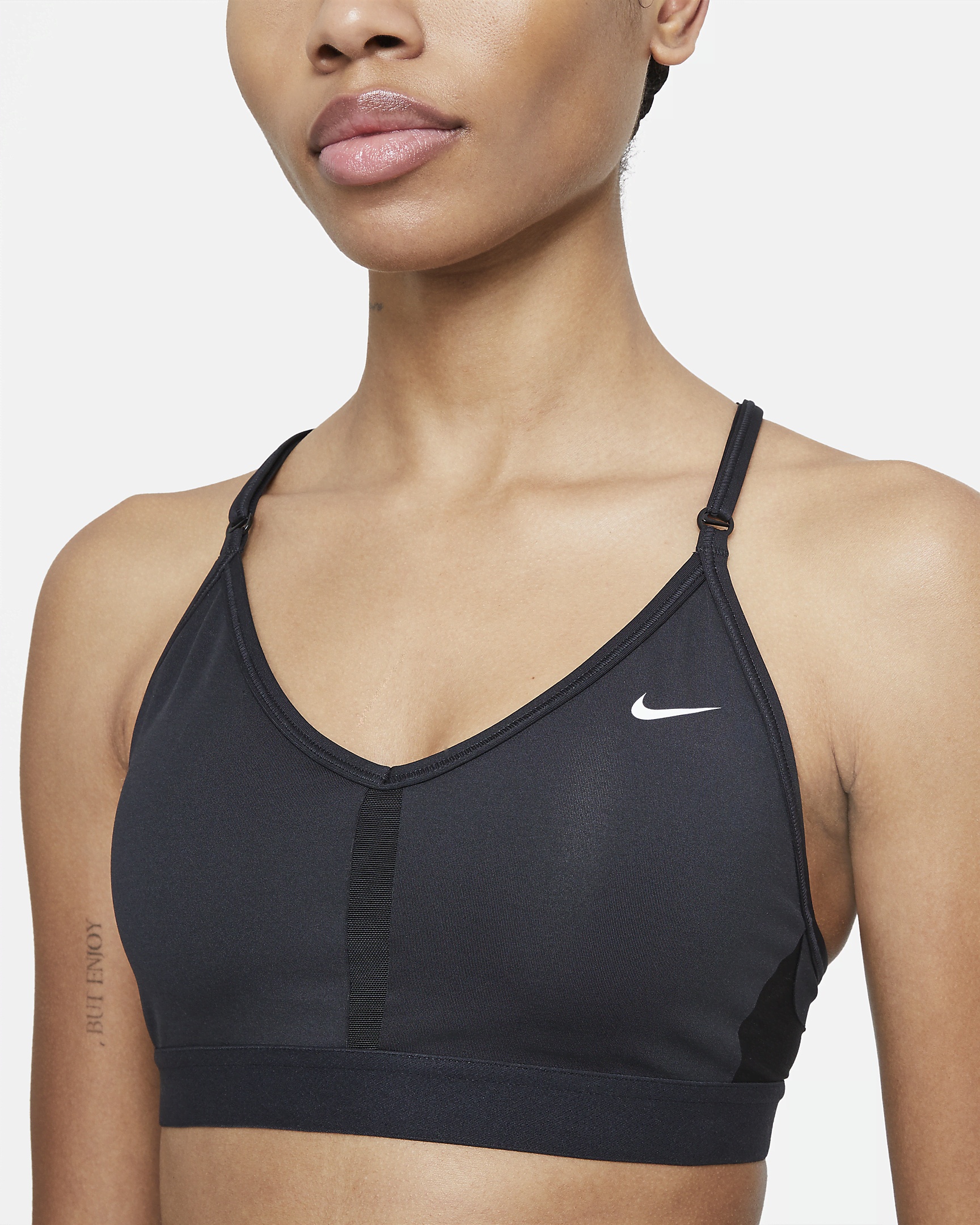 Nike Indy Women's Light-Support Padded V-Neck Sports Bra - 3