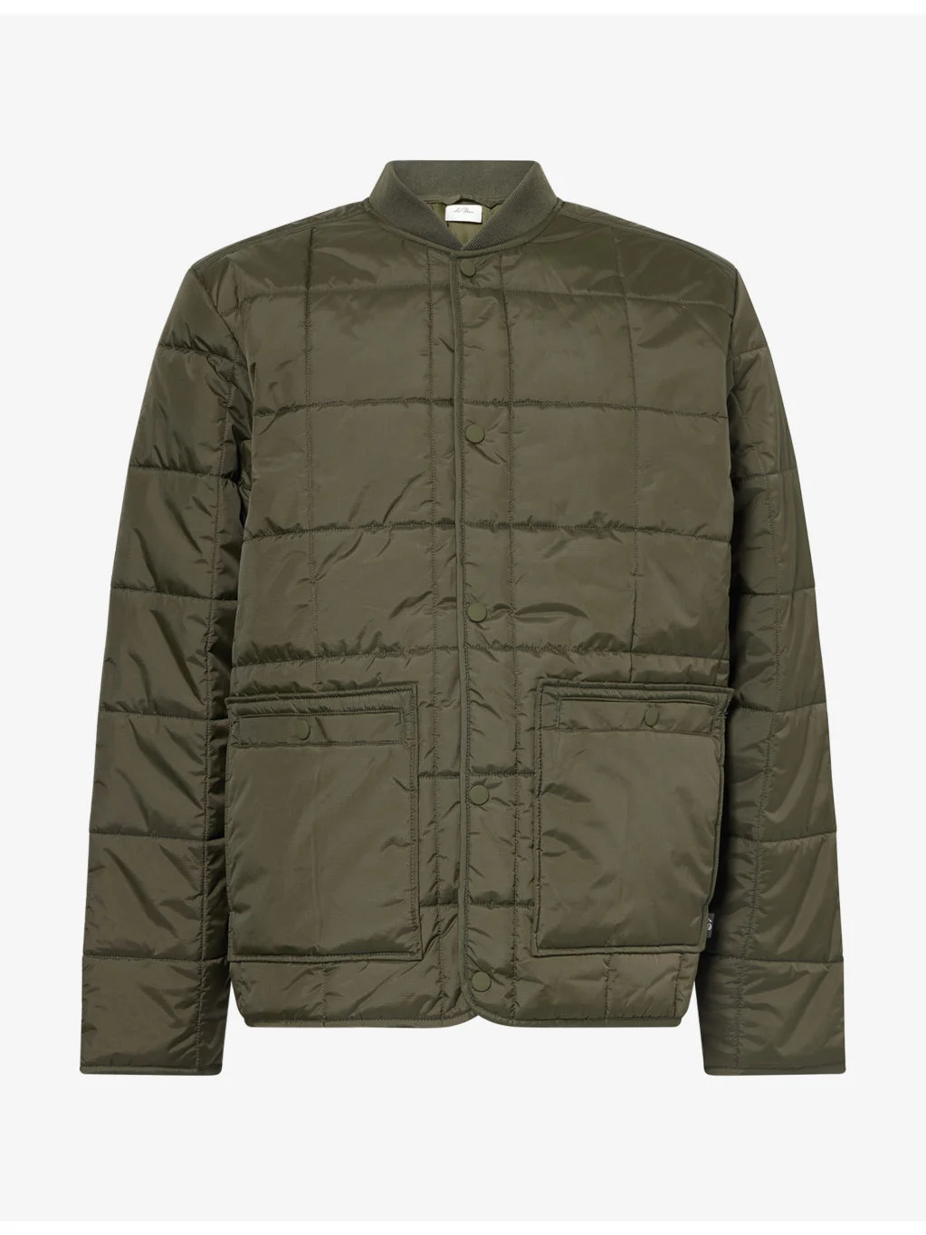 Quilted Bomber Woven Jacket - 1
