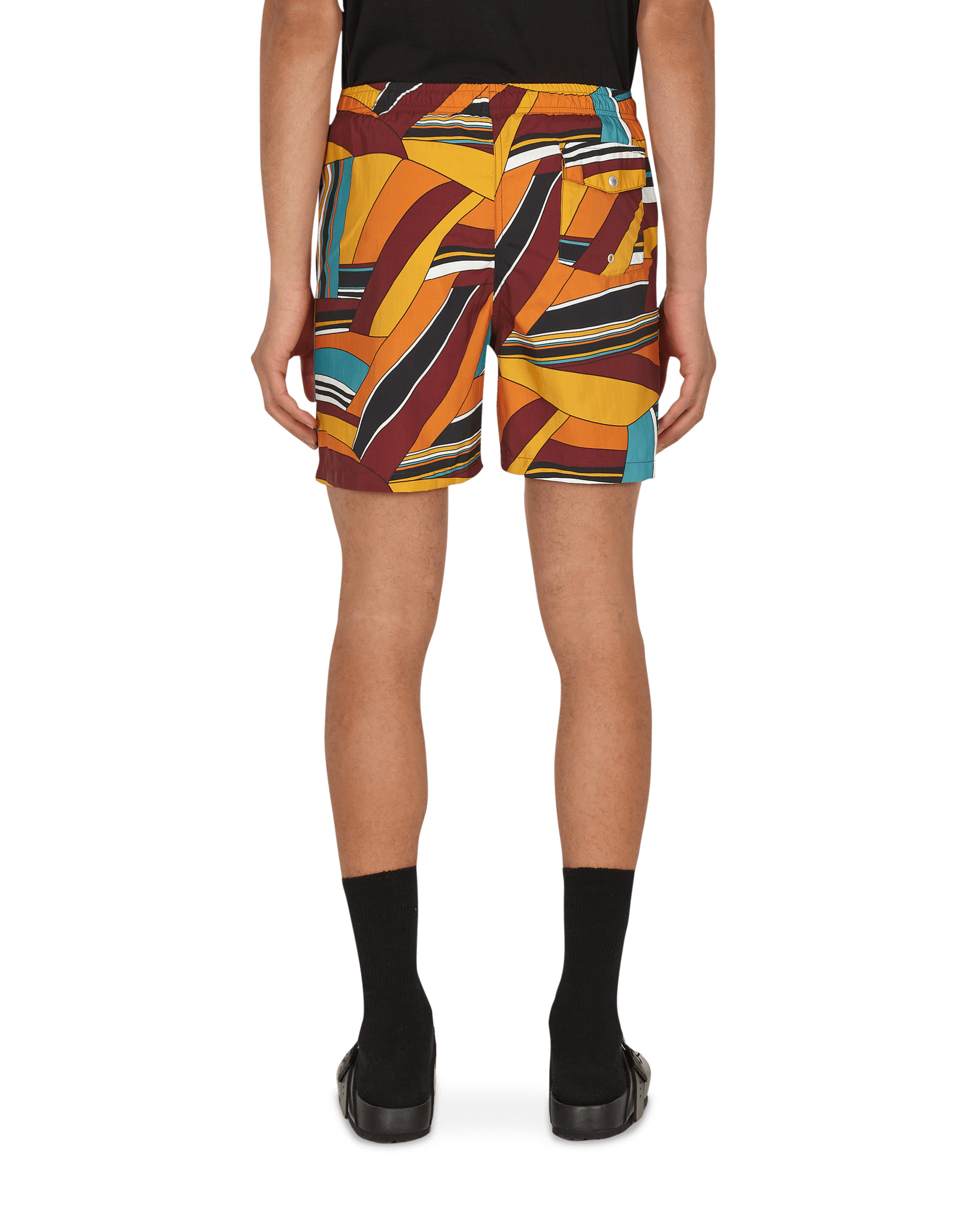 Abstract Swim Shorts Multicolor - 4