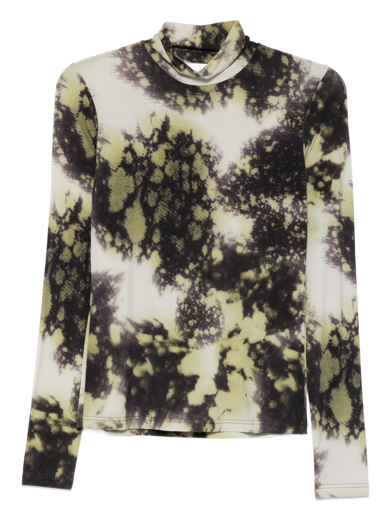 Tugal printed roll-neck top 1