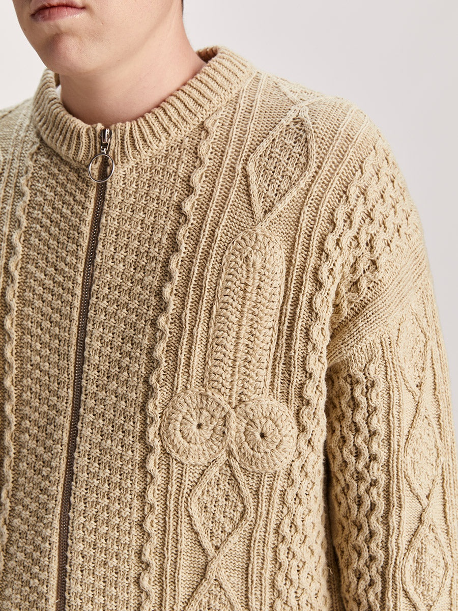 Cazzo Cardigan Natural - 6