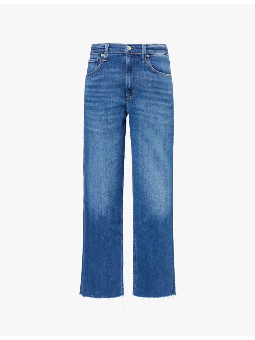 Palma straight-leg regular-fit high-rise denim jeans - 1