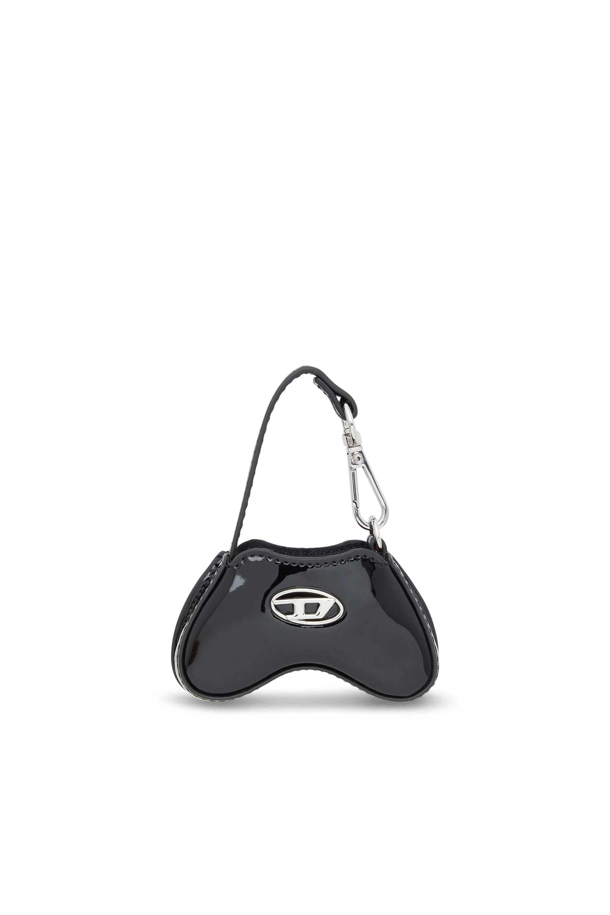 GLOSSY BAG CHARM WITH MIRROR - 1