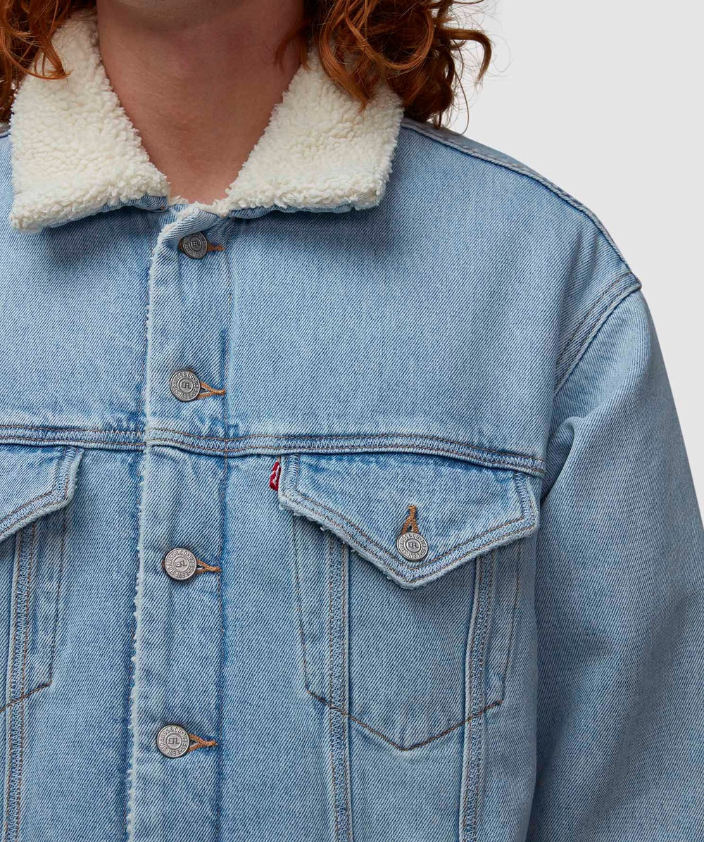 X Levi’s sherpa trucker jacket - 4