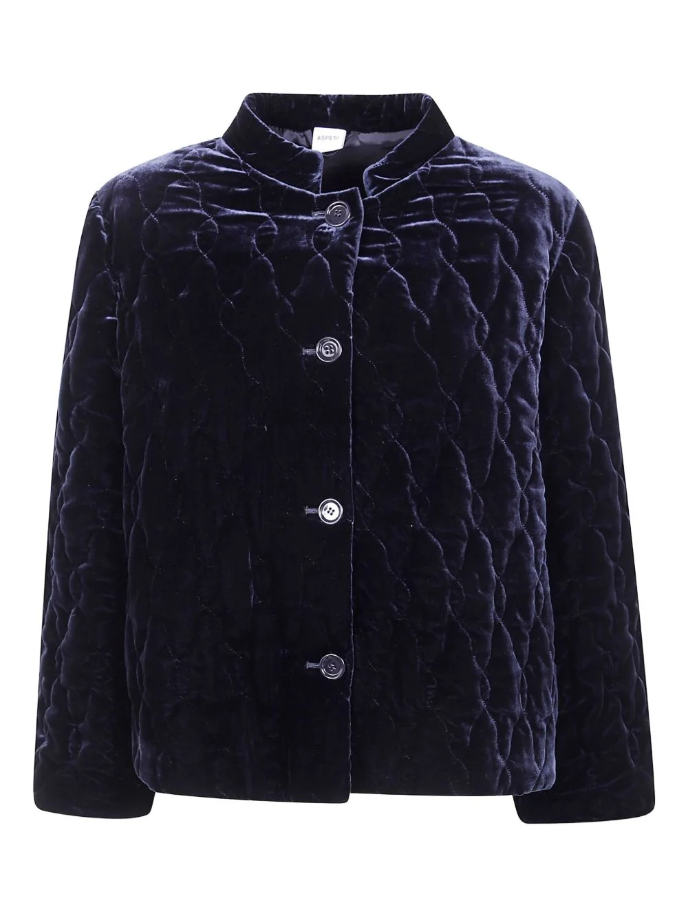quilted buttoned jacket - 1