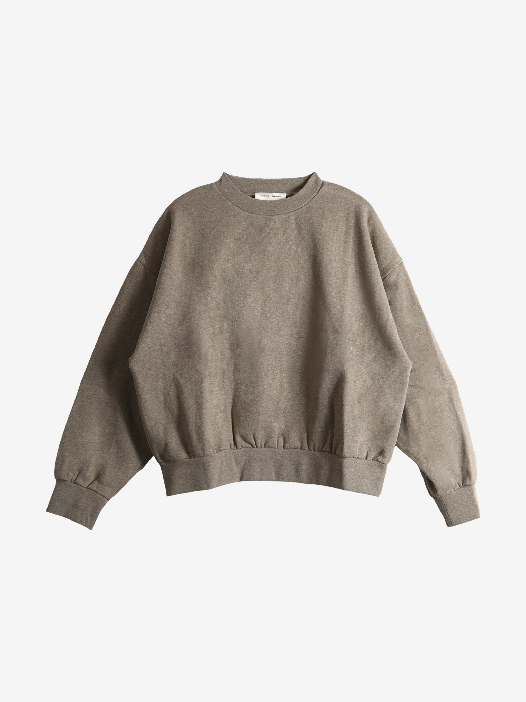 FEAR OF GOD ESSENTIALS - Men Classic Fit Fleece Crewneck - 4