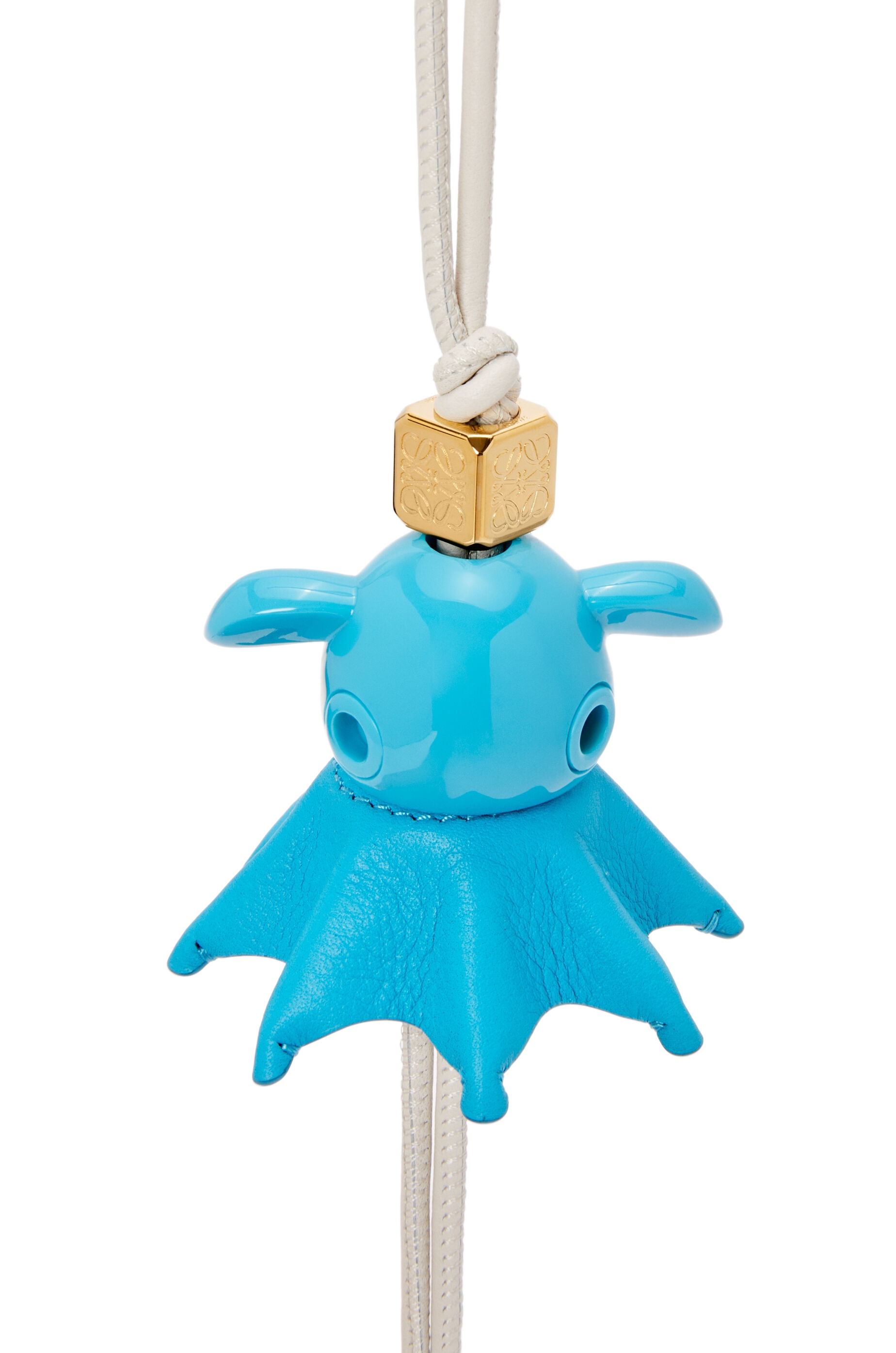 Dumbo octopus charm in resin and classic calfskin - 2
