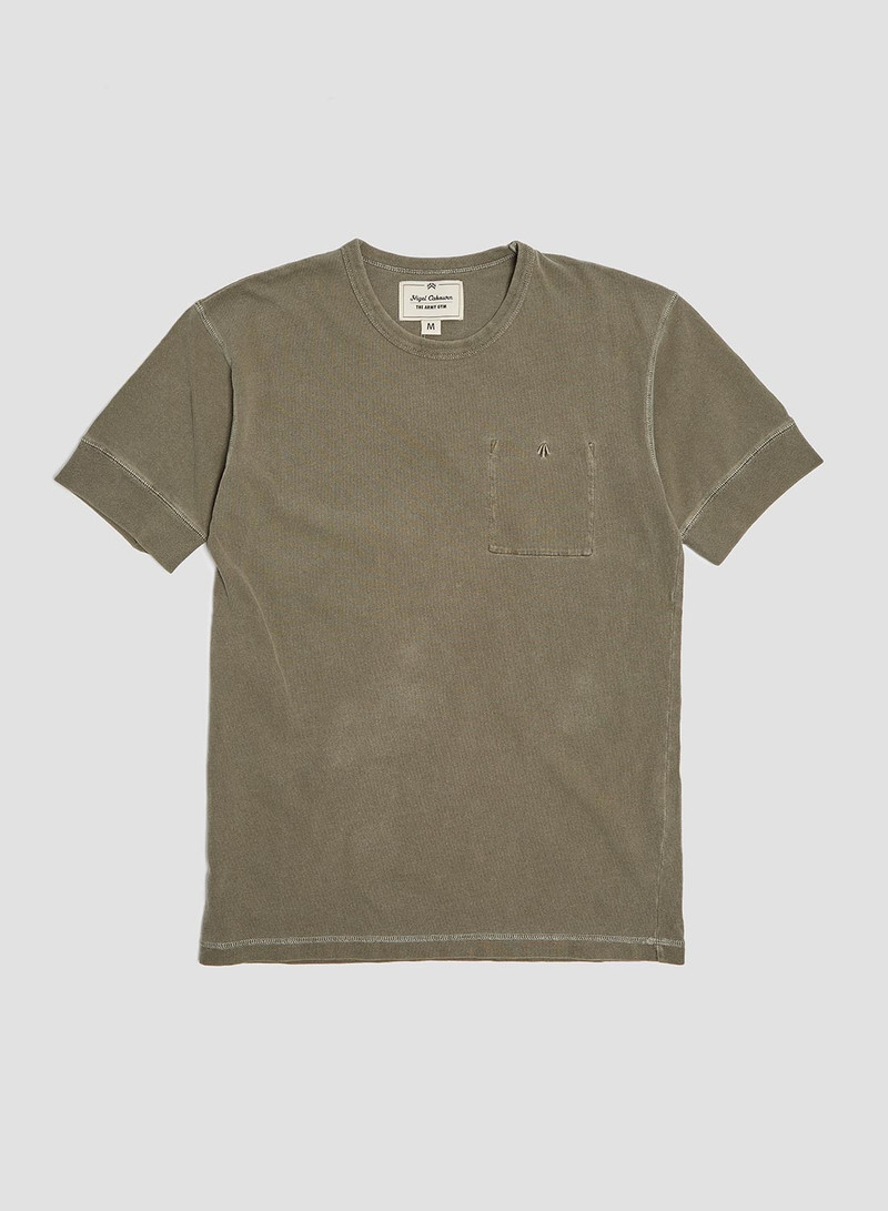 Military Tee in USMC Green 1