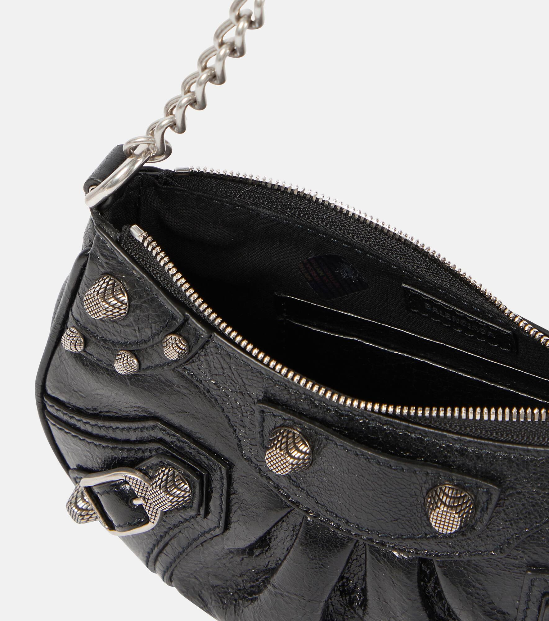 Le Cagole Mini leather shoulder bag - 3