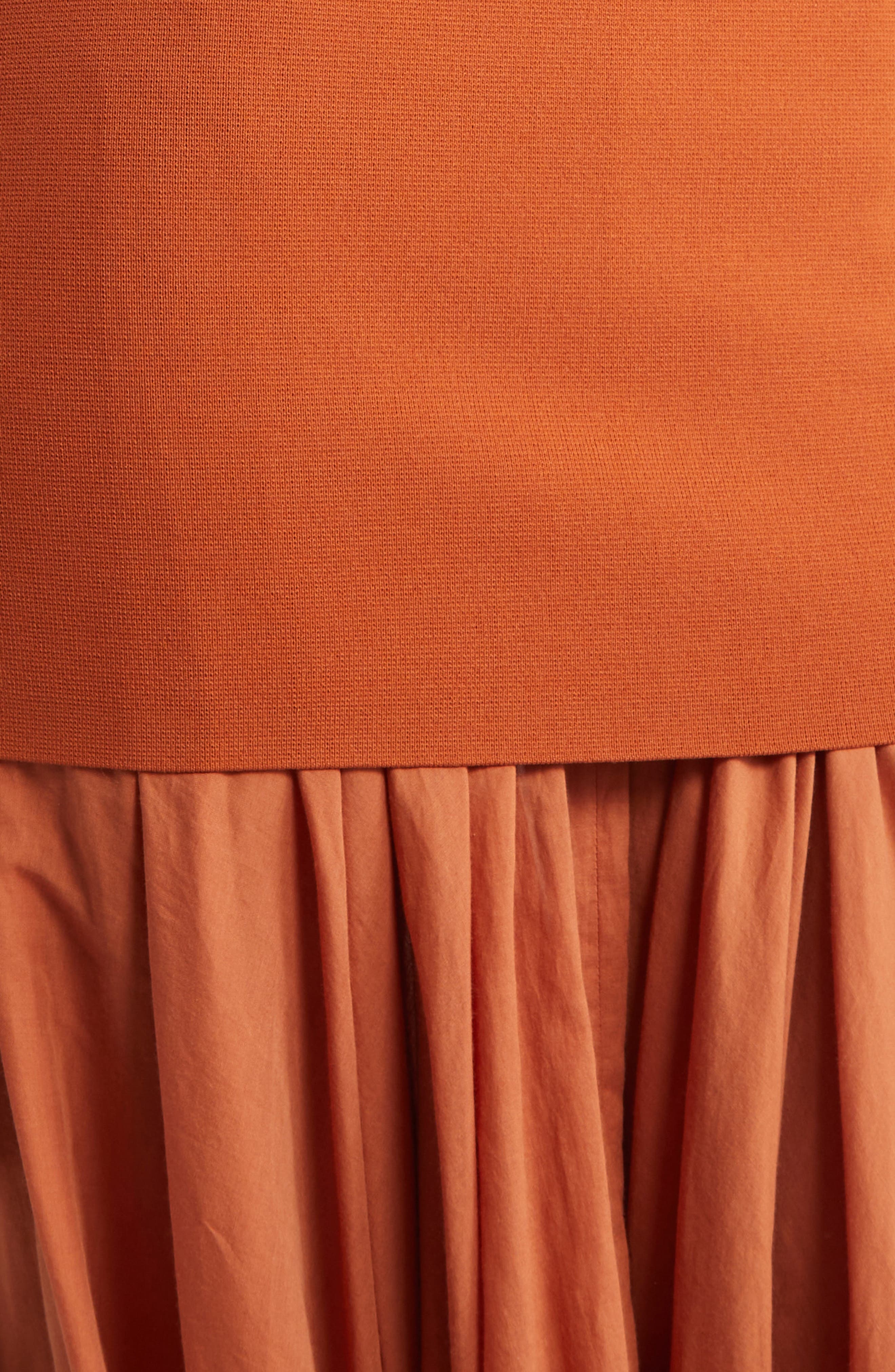 TOTEME Cocoon Tank Dress in Terracotta at Nordstrom - 6