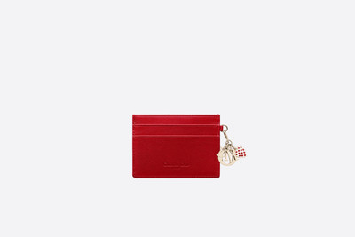 Dior Lady Dior Flat Card Holder outlook