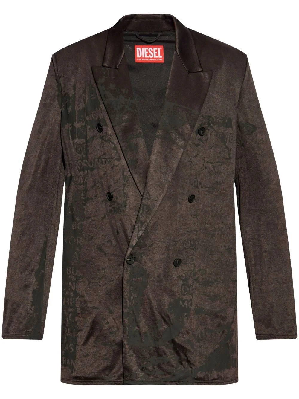 double-breasted blazer - 1