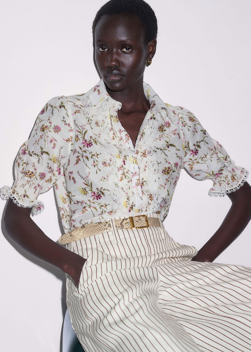 Straight Blouse 1
