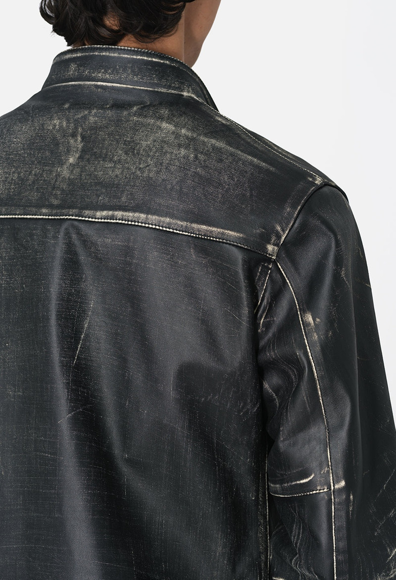 LEATHER CAFE RACER 7