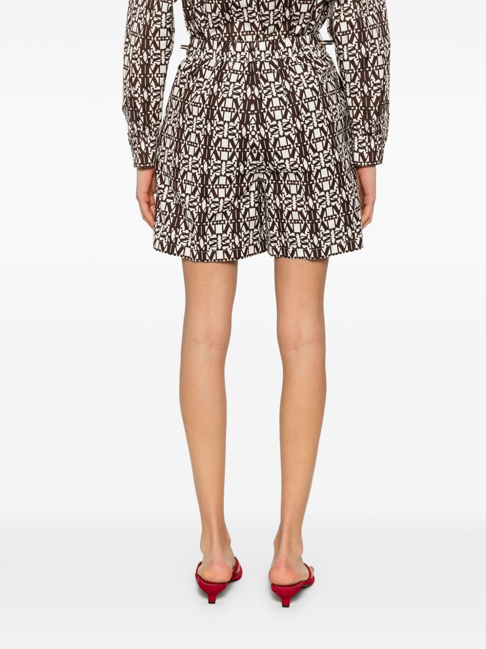 Max Mara Women Printed Cotton Shorts - 5