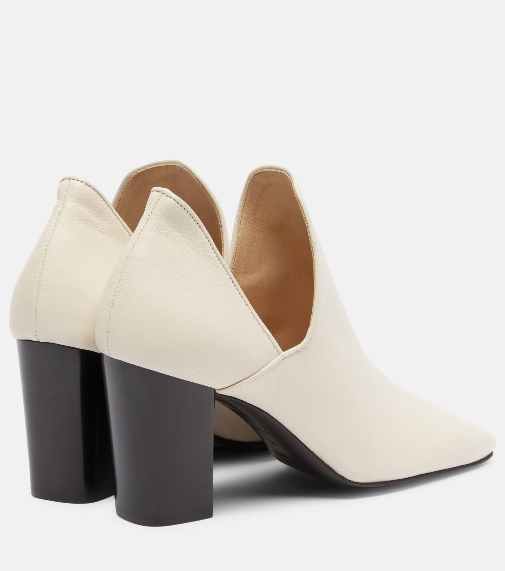 D'Orsay 80 leather pumps - 2