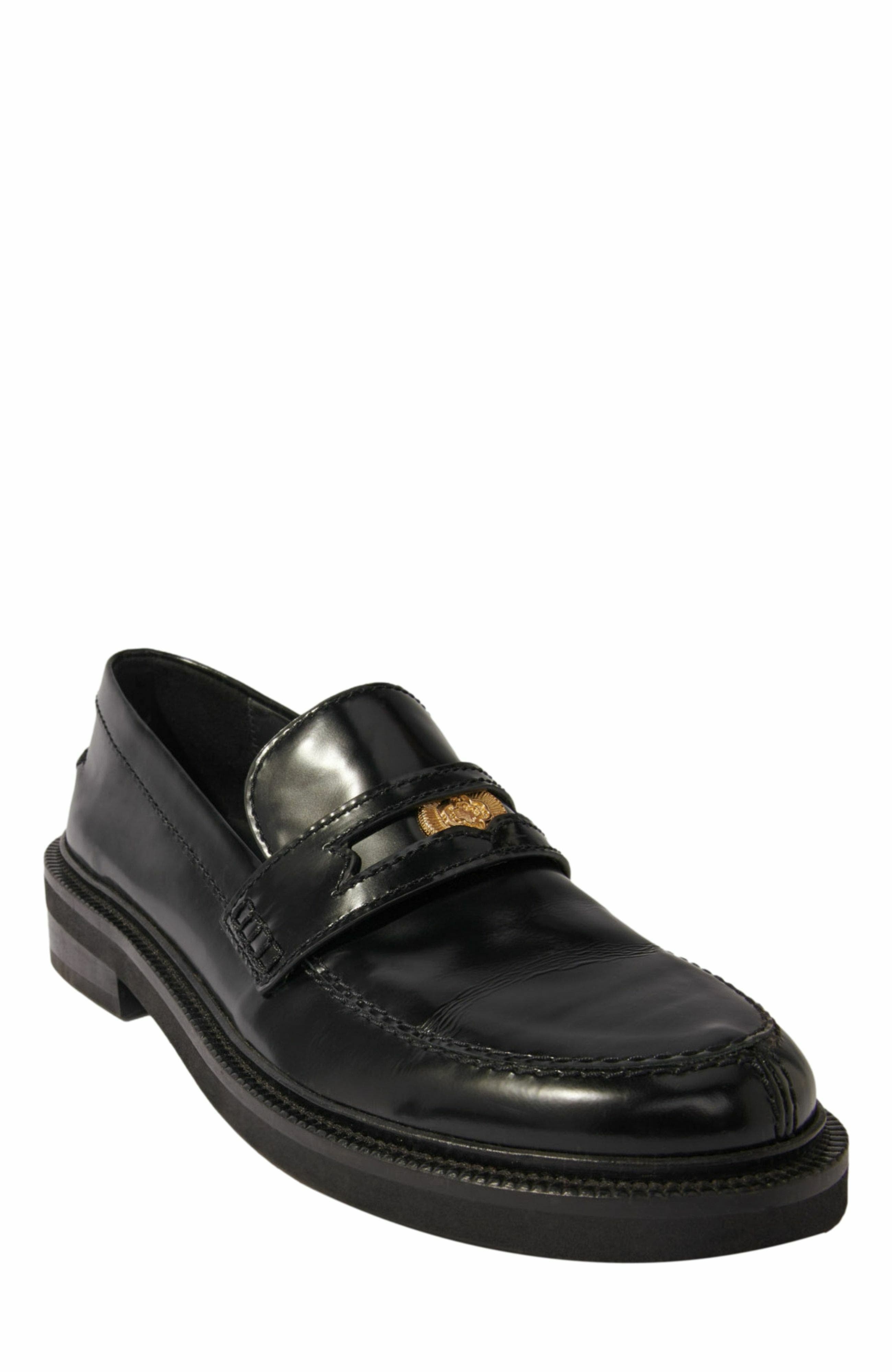 maje Leather loafers in Black at Nordstrom - 3
