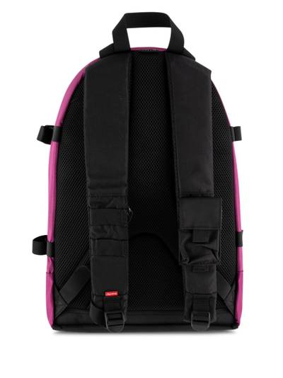 Supreme logo print backpack outlook