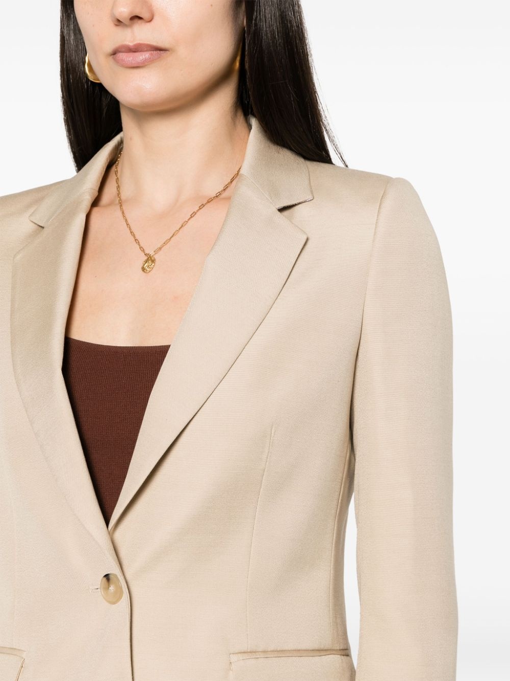 Iconic notched-lapels blazer - 5