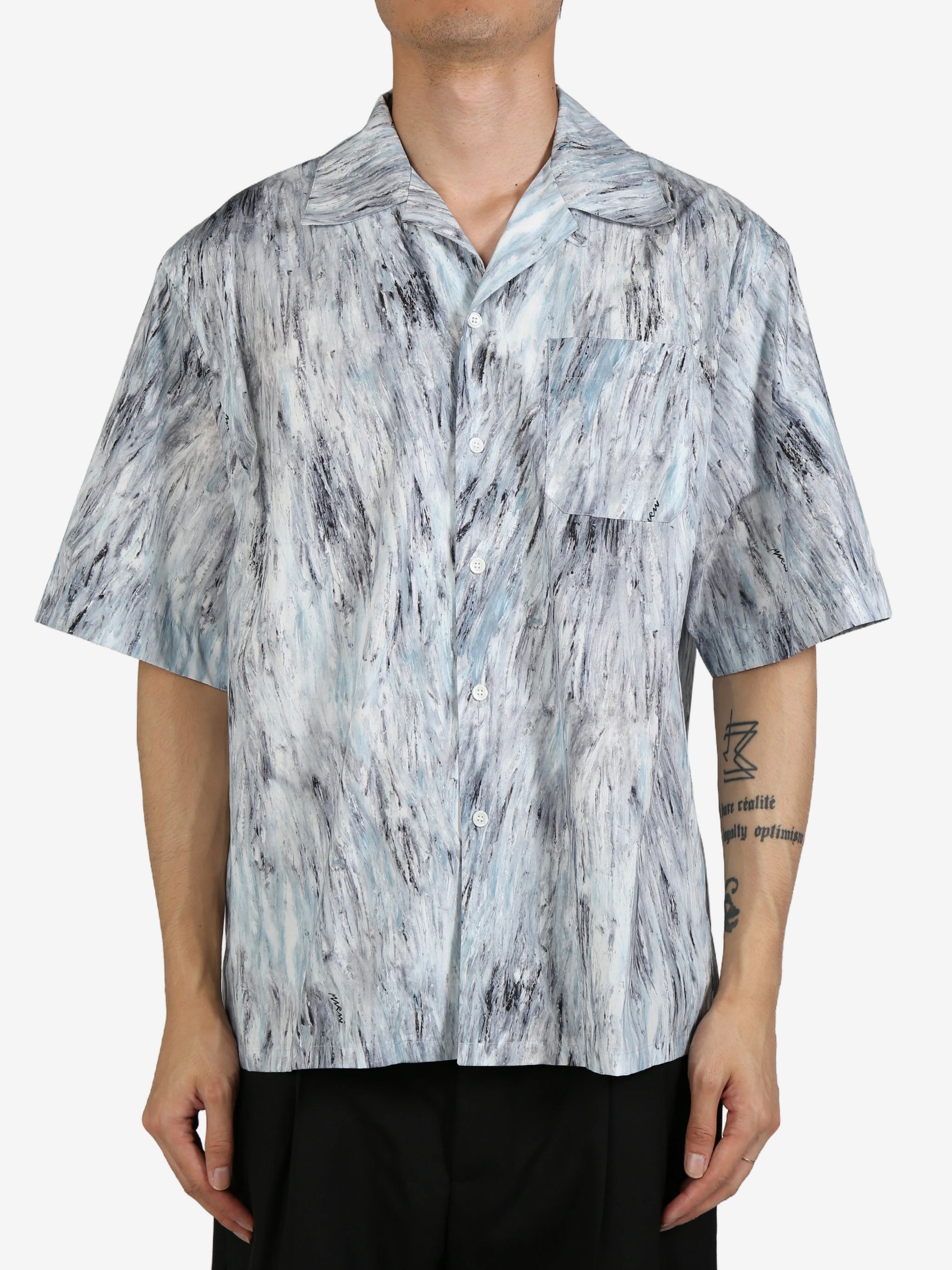 MARNI Men Printed Dyed Shirt - 1