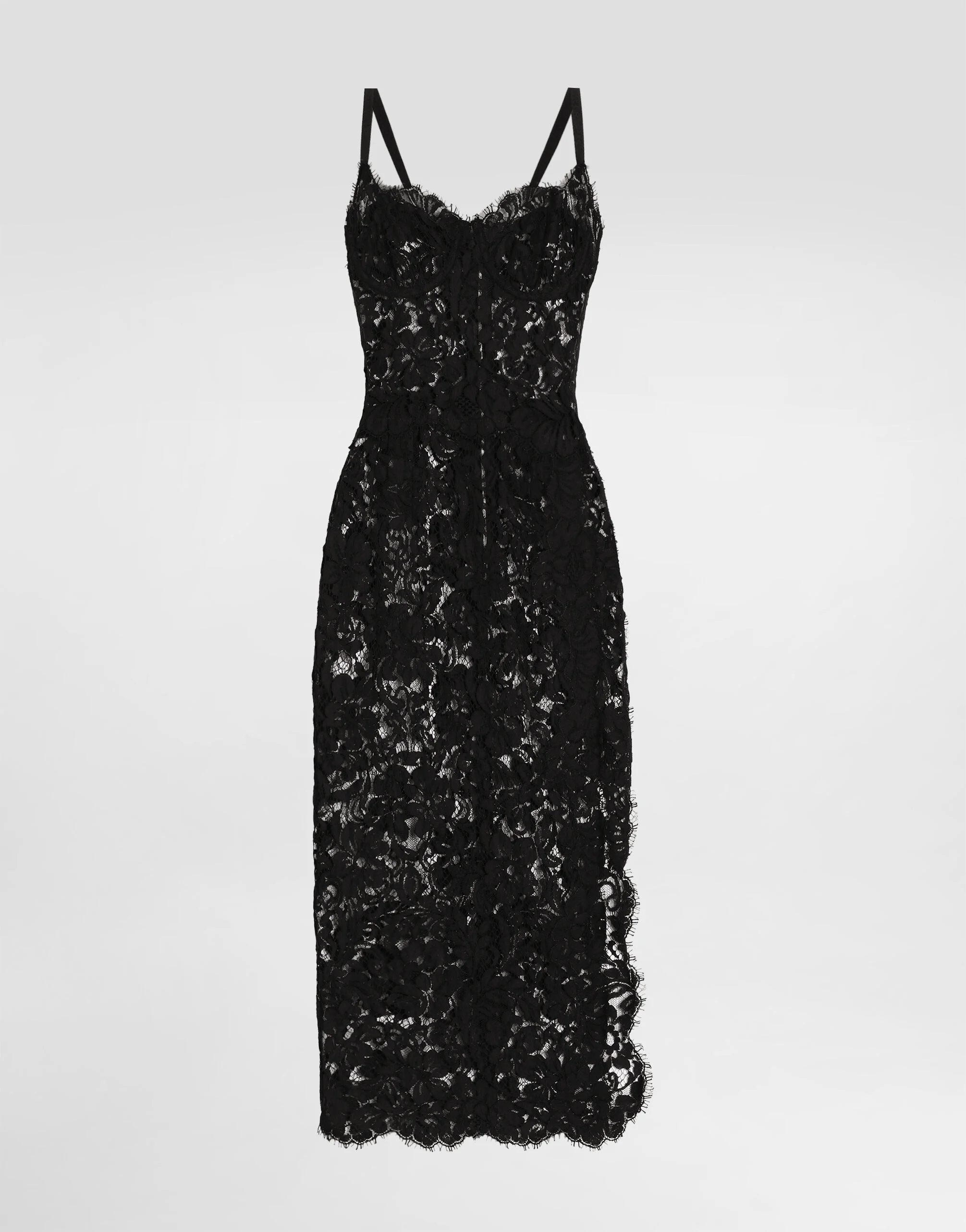 Cordonetto lace dress - 1