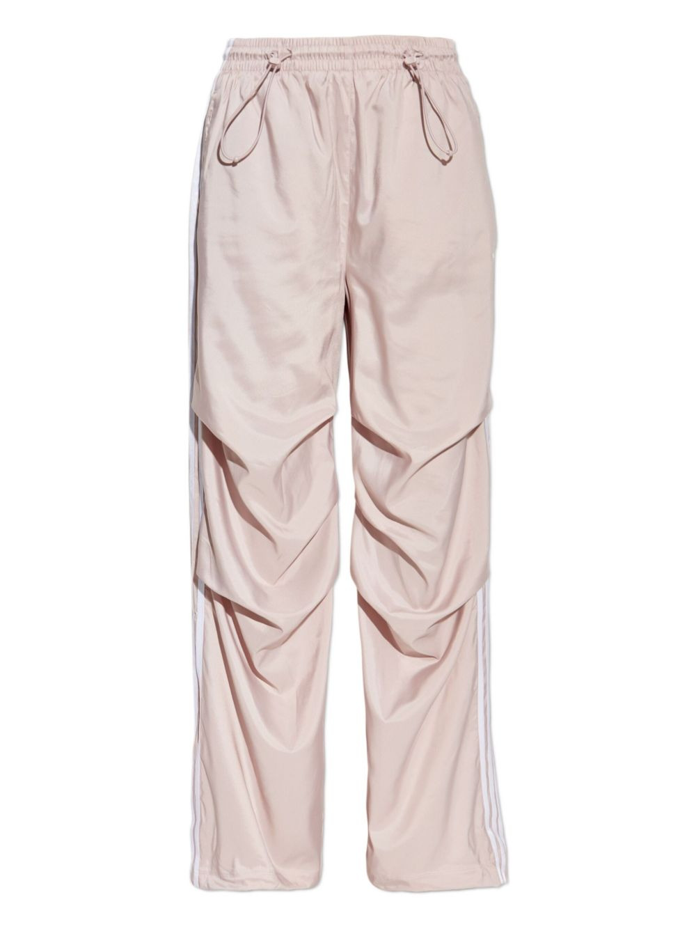 three-stripe gathered trousers - 5