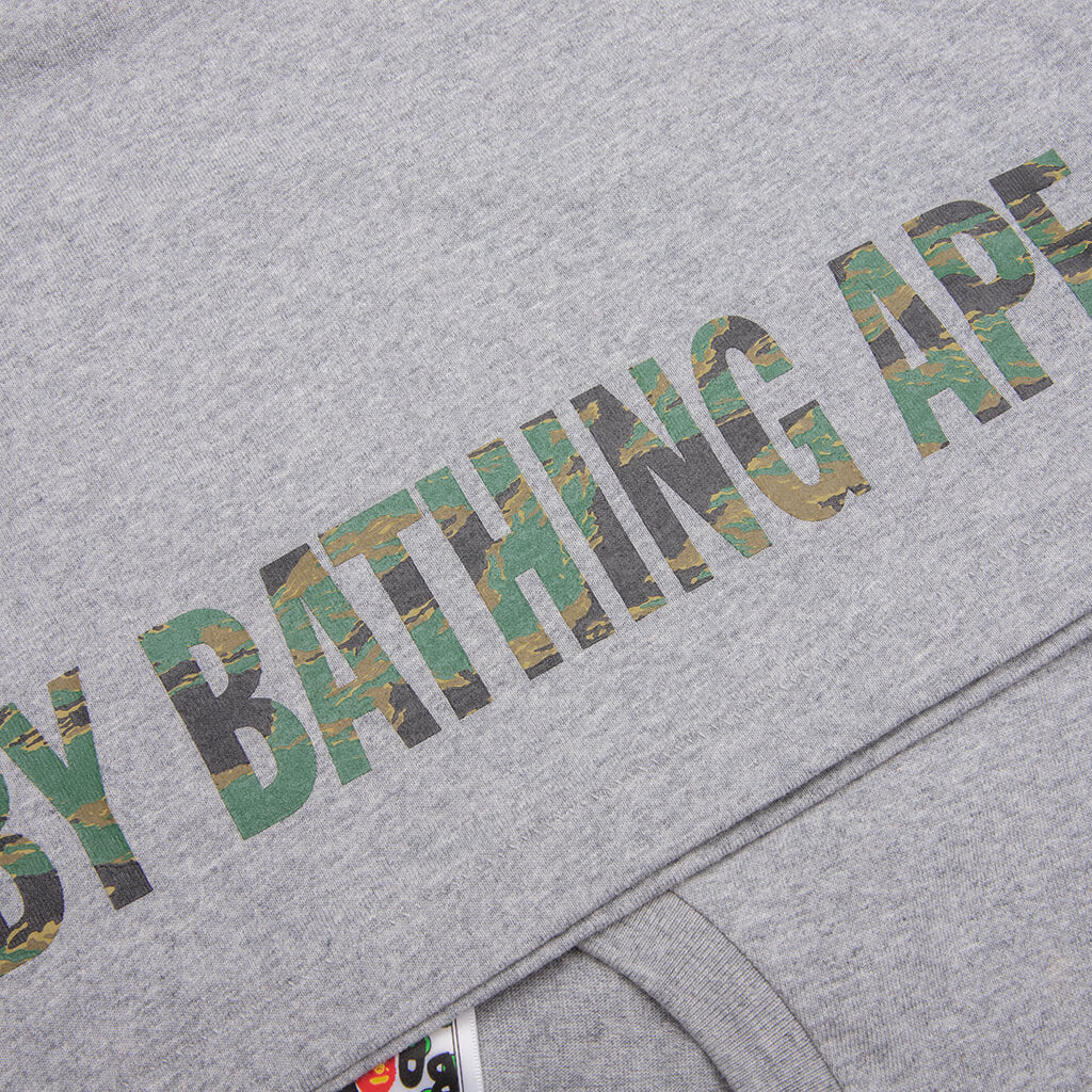 WOMEN'S APE ON BAPESTA TEE - GREY/GREEN - 4