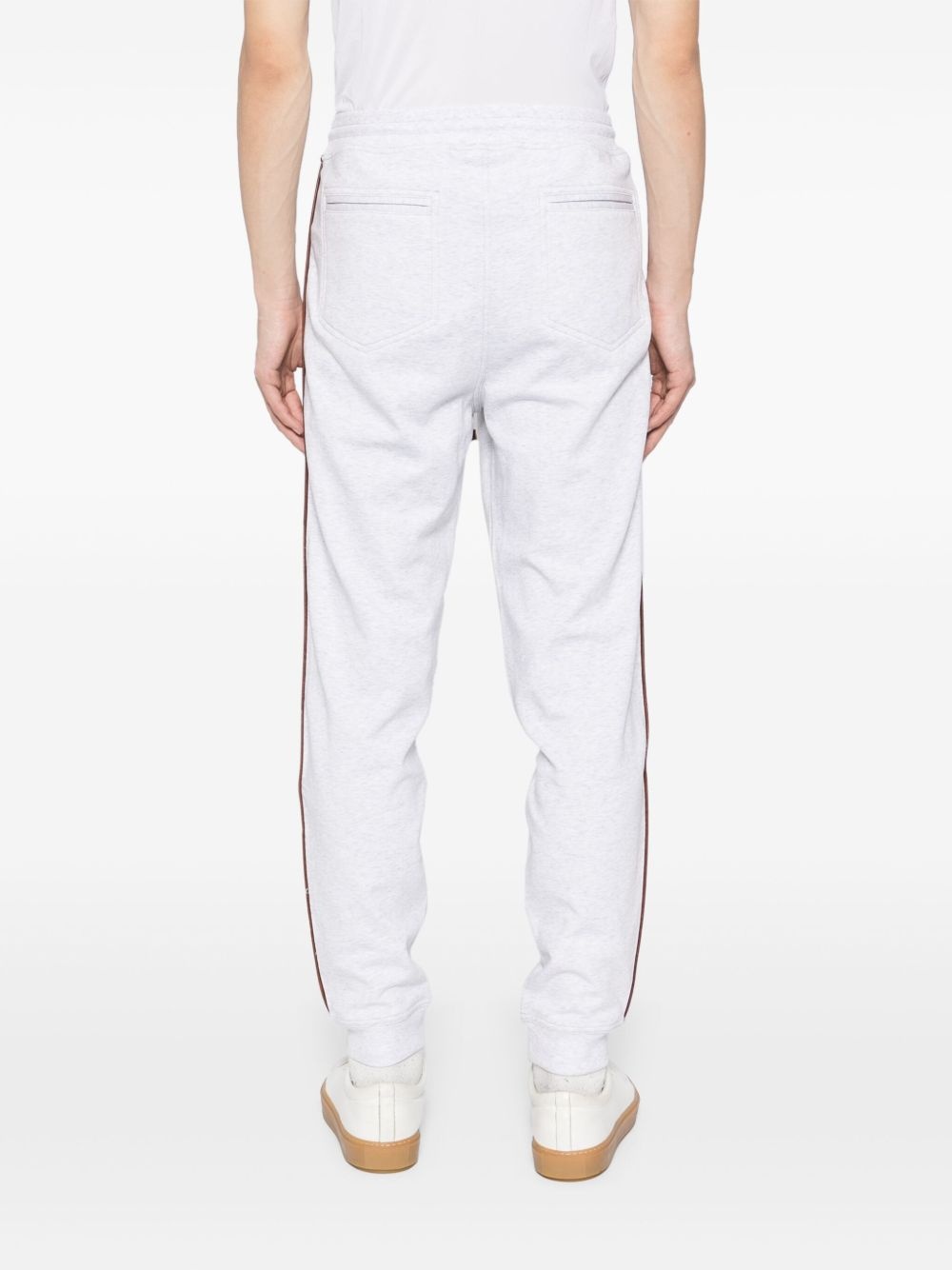 ribbed track pants - 4