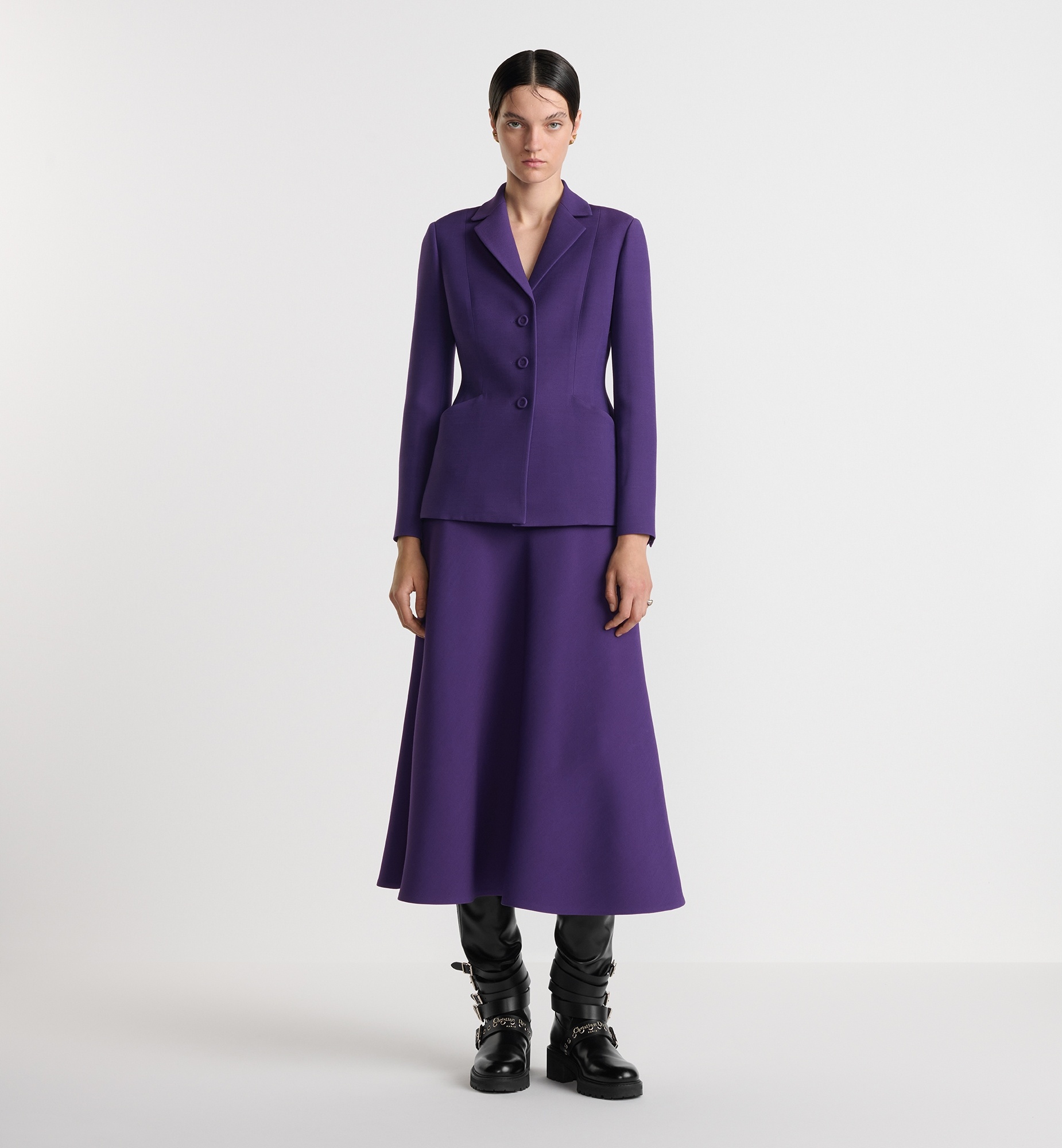 Flared Mid-Length Skirt - 2