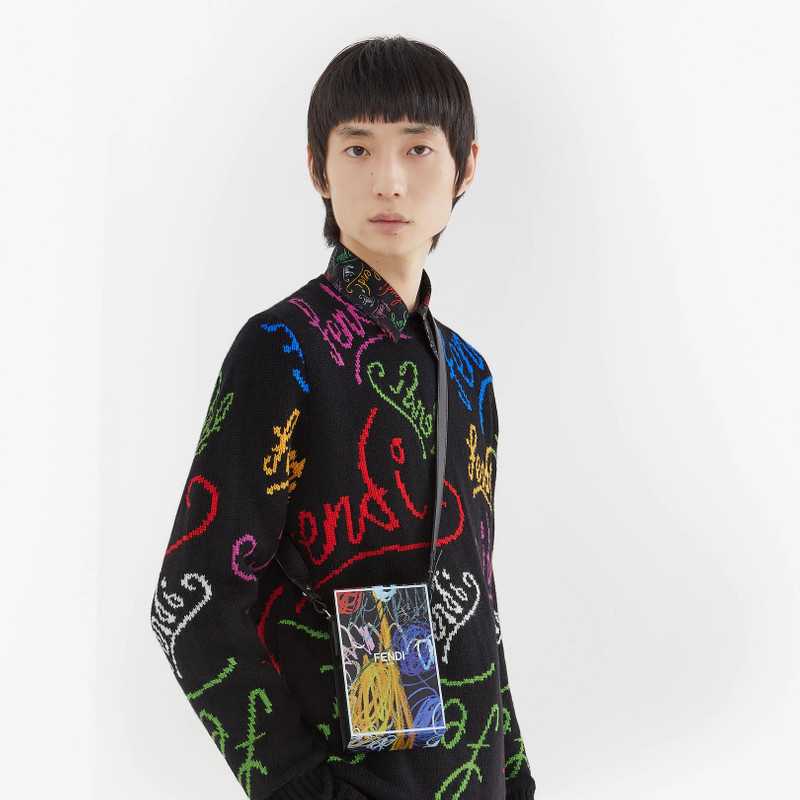 FENDI Black silk shirt outlook