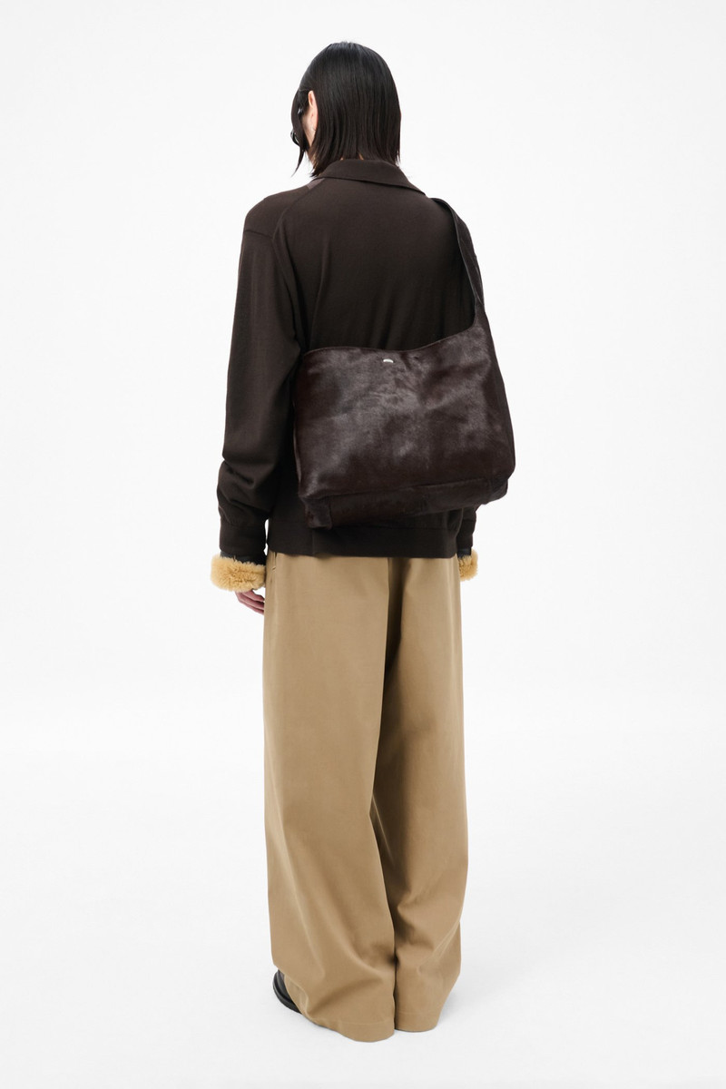 Grande Brick Bag Chocolate Hair On Hide 4