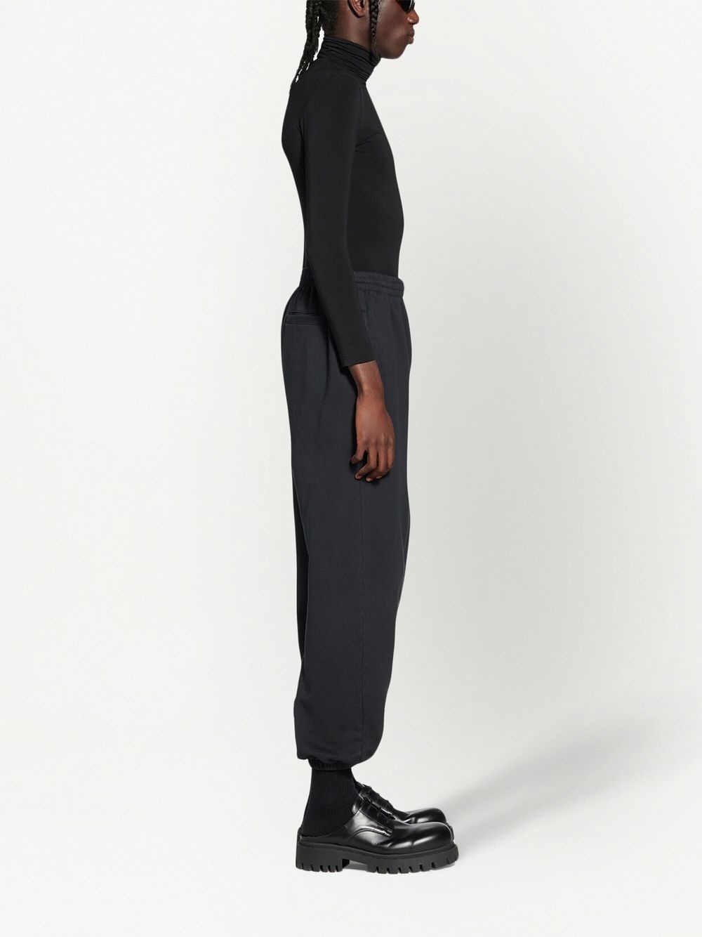 embroidered-logo slip-on track pants - 2