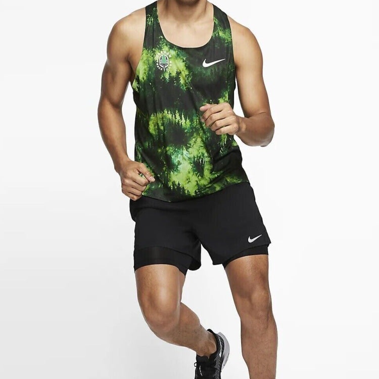 Nike Oregon Track Club Aeroswift Singlet 'Green' CW1259-100 - 3