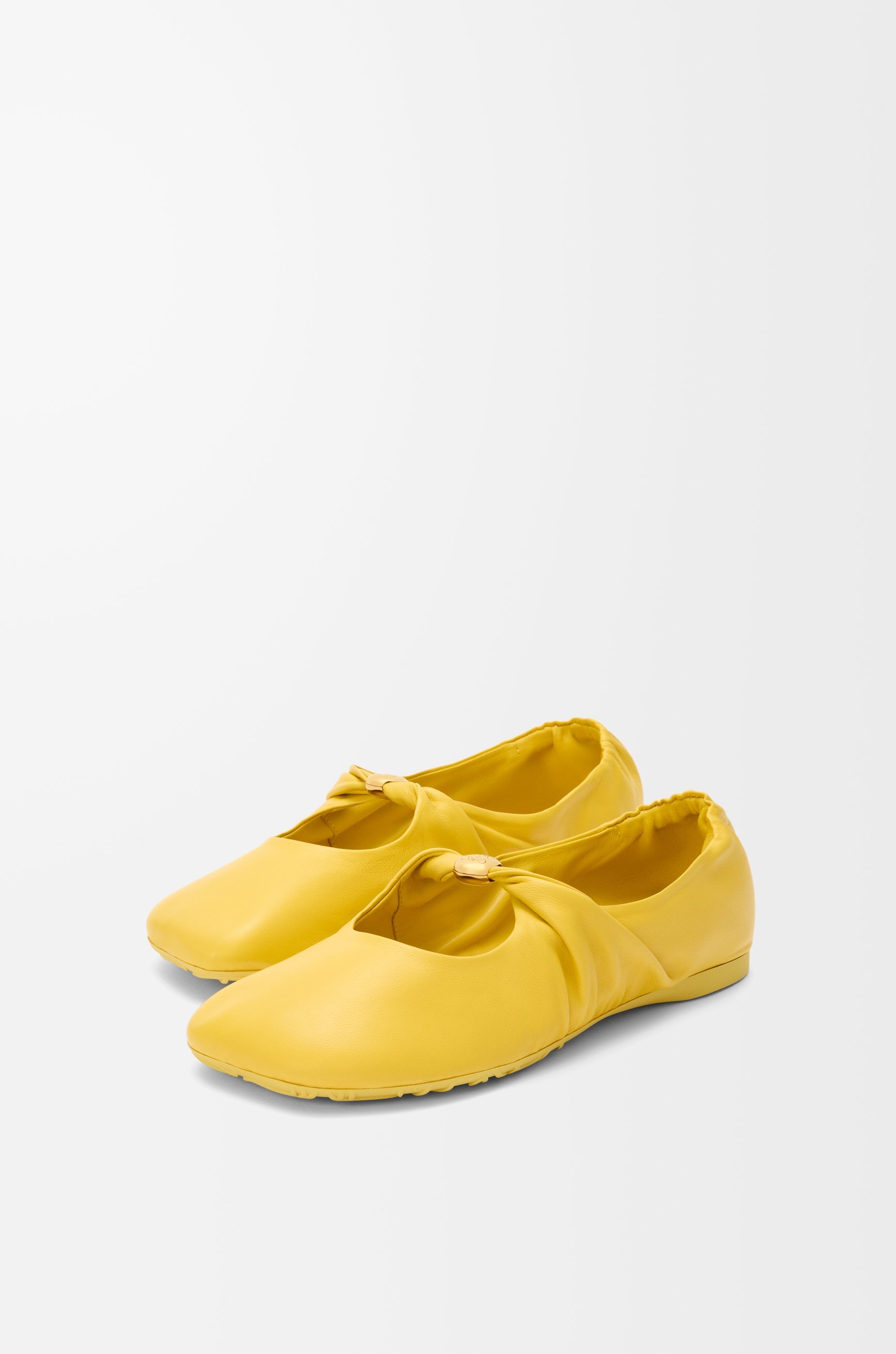 Loewe Pebble Soft ballerina in nappa lambskin | REVERSIBLE