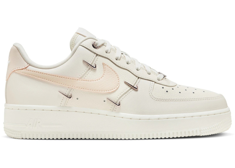 Nike Air Force 1 Low '07 LX Guava Ice Mini Gold Swooshes (Women's) - 1