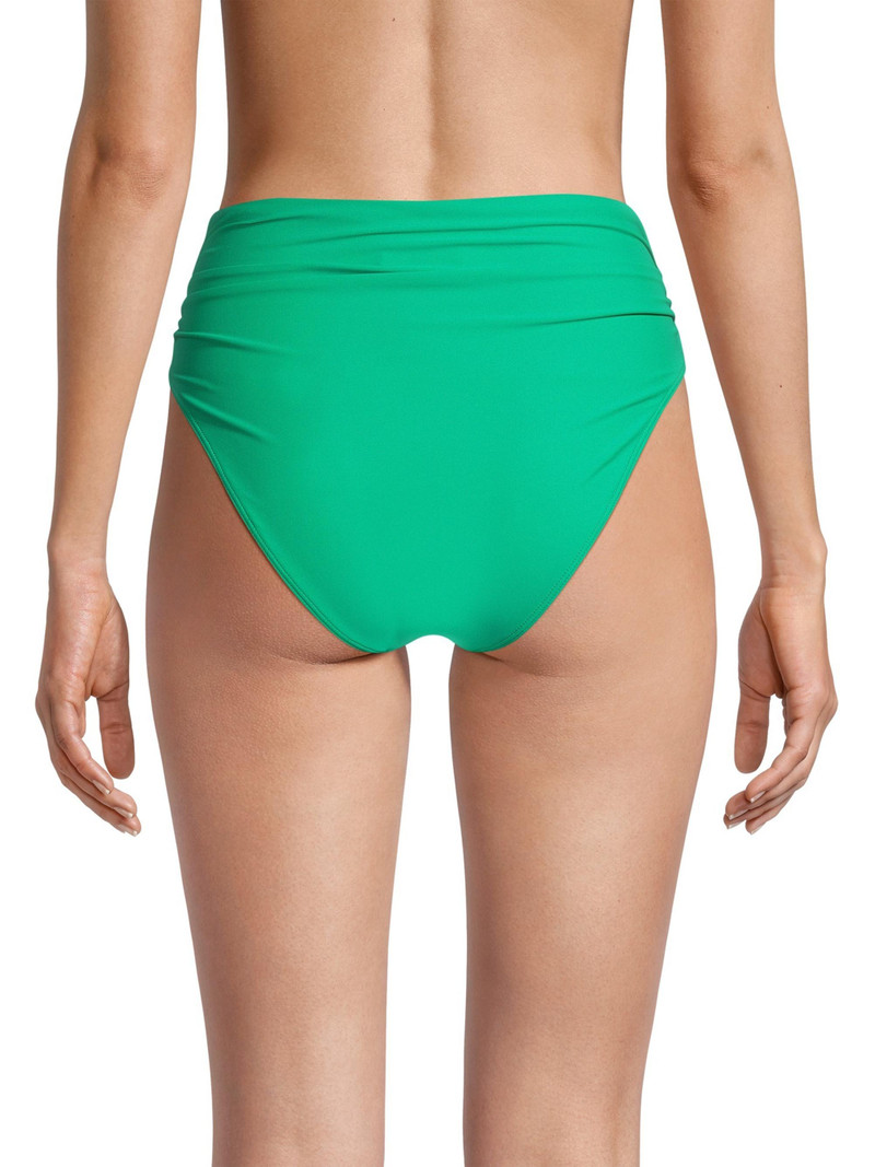 Women's Kimber Bikini Bottom - Palm Green 5